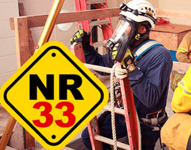 Foto do produto Curso de NR 33 Básico - Segurança e Saúde nos Trabalhos em Espaços Confinados - Trabalhador e Vigia